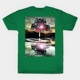 Evening Tree Reflection T-Shirt